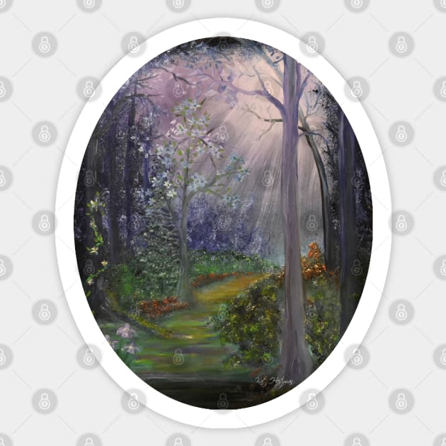 Fairy Dust Path Sticker by Kat Heitzman